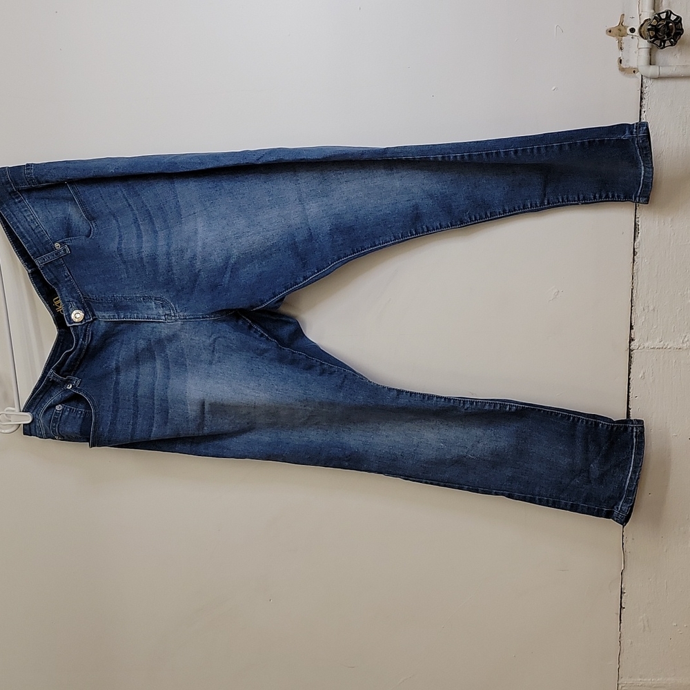 Dkin Plus Stretch Jeans Embellished Pockets 20/22w EUC
